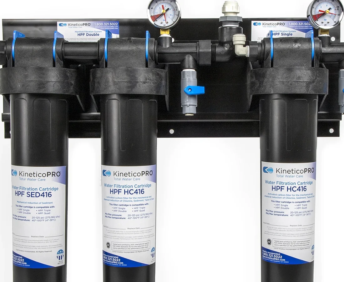 Water Filtration System Rebedding