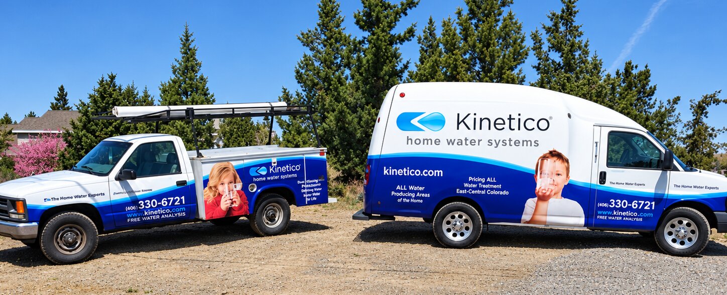 Kinetico Service Fleet in a Sunny Woodland Lot